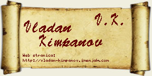 Vladan Kimpanov vizit kartica